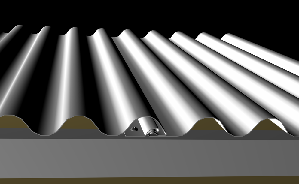 抗風(fēng)金屬屋面